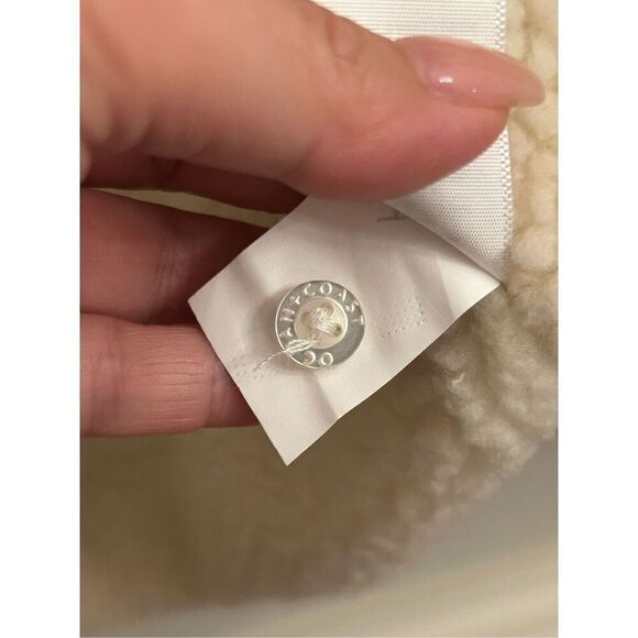 Ocean+Coast Sherpa-Lined Flannel Shacket camouflage size S - Picture 9 of 10